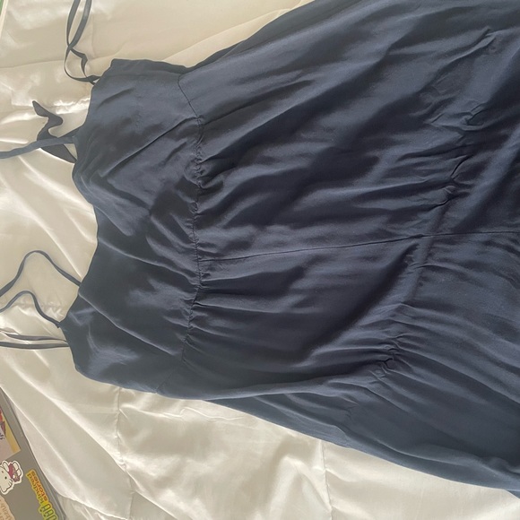 BCBG Generation Navy Jumpsuit - size S - Picture 4 of 7